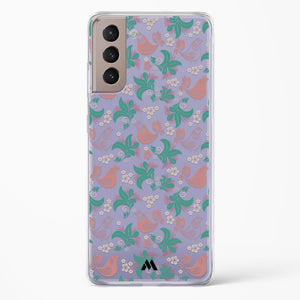 Birds of Paradise Crystal Clear Transparent Case-(Samsung)