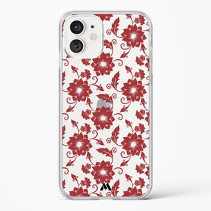 Daisies by the Creek Crystal Clear Transparent Case-(Apple)