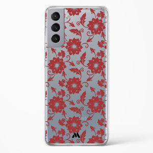 Daisies by the Creek Crystal Clear Transparent Case-(Samsung)