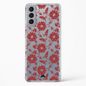 Daisies by the Creek Crystal Clear Transparent Case-(Samsung)