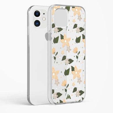 Goldenrod Flowers in Bloom Crystal Clear Transparent Case (Apple)