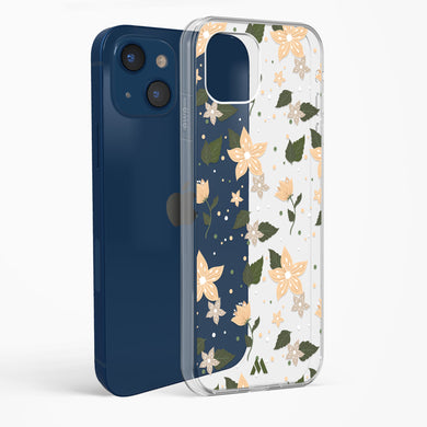 Goldenrod Flowers in Bloom Crystal Clear Transparent Case-(Apple)