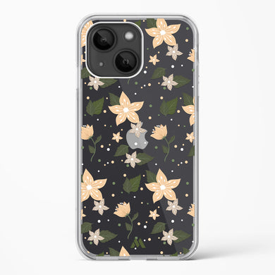 Goldenrod Flowers in Bloom Crystal Clear Transparent Case-(Apple)