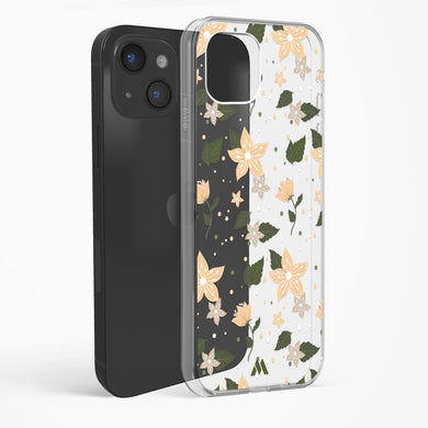 Goldenrod Flowers in Bloom Crystal Clear Transparent Case-(Apple)