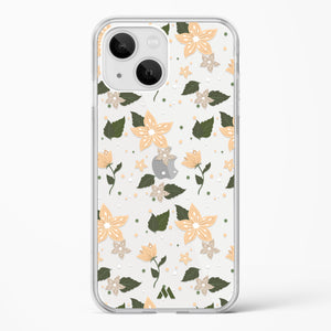 Goldenrod Flowers in Bloom Crystal Clear Transparent Case-(Apple)