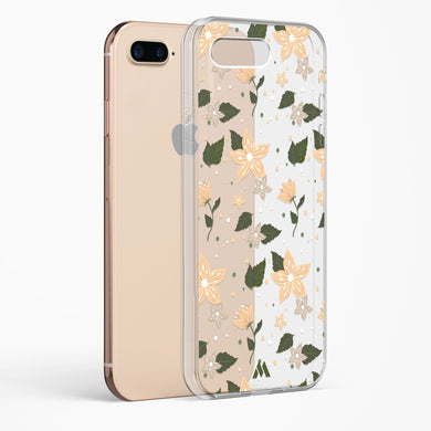 Goldenrod Flowers in Bloom Crystal Clear Transparent Case-(Apple)