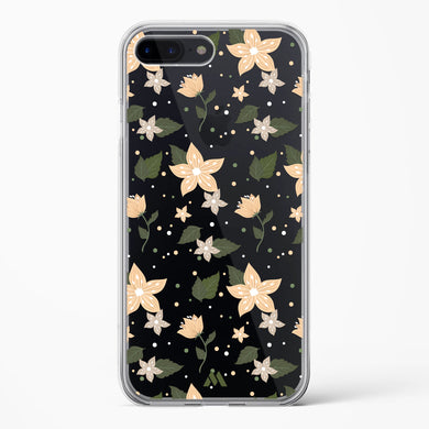 Goldenrod Flowers in Bloom Crystal Clear Transparent Case-(Apple)