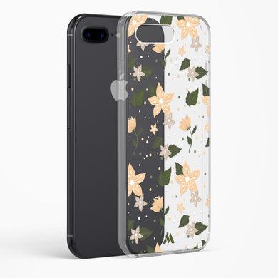 Goldenrod Flowers in Bloom Crystal Clear Transparent Case-(Apple)