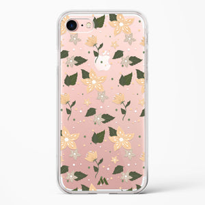 Goldenrod Flowers in Bloom Crystal Clear Transparent Case-(Apple)