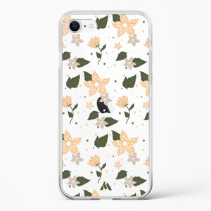Goldenrod Flowers in Bloom Crystal Clear Transparent Case-(Apple)