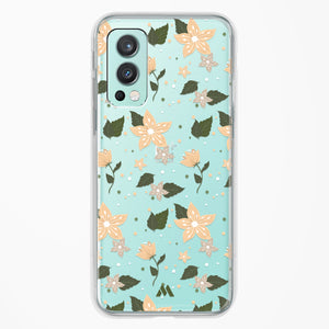 Goldenrod Flowers in Bloom Crystal Clear Transparent Case-(OnePlus)