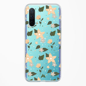 Goldenrod Flowers in Bloom Crystal Clear Transparent Case-(OnePlus)