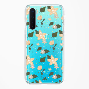 Goldenrod Flowers in Bloom Crystal Clear Transparent Case-(OnePlus)