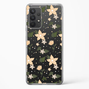 Goldenrod Flowers in Bloom Crystal Clear Transparent Case-(Samsung)