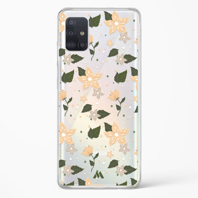 Goldenrod Flowers in Bloom Crystal Clear Transparent Case-(Samsung)