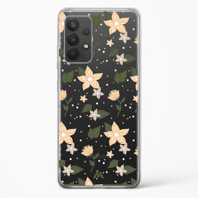 Goldenrod Flowers in Bloom Crystal Clear Transparent Case-(Samsung)