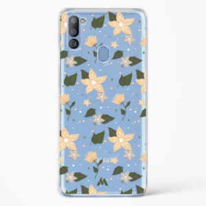 Goldenrod Flowers in Bloom Crystal Clear Transparent Case-(Samsung)