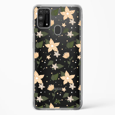 Goldenrod Flowers in Bloom Crystal Clear Transparent Case-(Samsung)