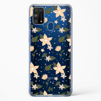 Goldenrod Flowers in Bloom Crystal Clear Transparent Case-(Samsung)