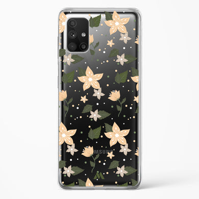 Goldenrod Flowers in Bloom Crystal Clear Transparent Case-(Samsung)