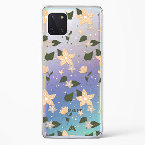 Goldenrod Flowers in Bloom Crystal Clear Transparent Case-(Samsung)
