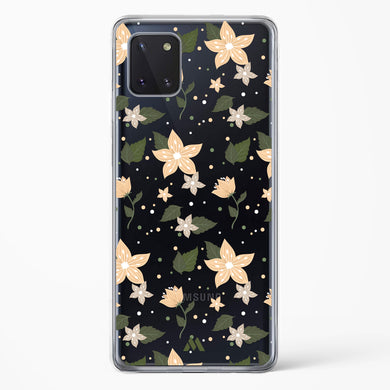 Goldenrod Flowers in Bloom Crystal Clear Transparent Case-(Samsung)