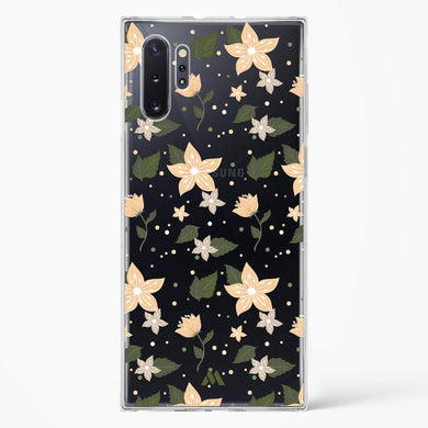 Goldenrod Flowers in Bloom Crystal Clear Transparent Case-(Samsung)