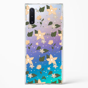 Goldenrod Flowers in Bloom Crystal Clear Transparent Case-(Samsung)