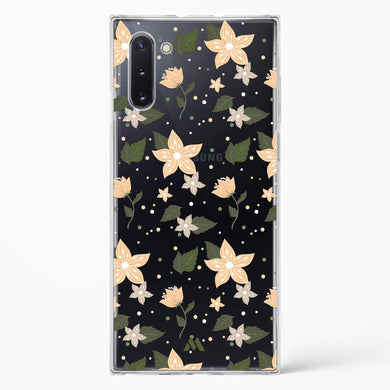 Goldenrod Flowers in Bloom Crystal Clear Transparent Case-(Samsung)