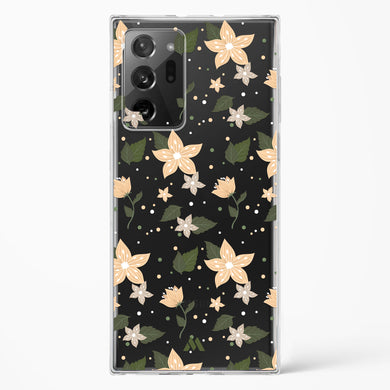 Goldenrod Flowers in Bloom Crystal Clear Transparent Case-(Samsung)