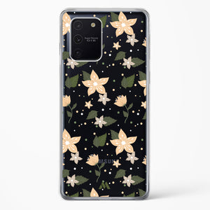 Goldenrod Flowers in Bloom Crystal Clear Transparent Case-(Samsung)