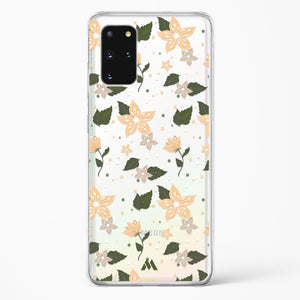 Goldenrod Flowers in Bloom Crystal Clear Transparent Case-(Samsung)