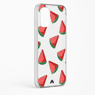 Tumbling Watermelon Crystal Clear Transparent Case-(Xiaomi)