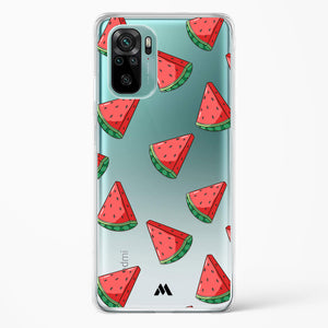 Tumbling Watermelon Crystal Clear Transparent Case-(Xiaomi)