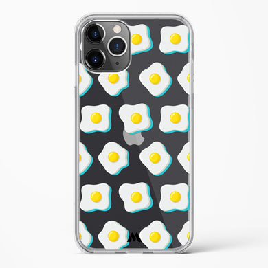 Sunny Side Up Crystal Clear Transparent Case-(Apple)