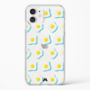 Sunny Side Up Crystal Clear Transparent Case-(Apple)