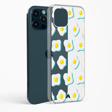 Sunny Side Up Crystal Clear Transparent Case-(Apple)