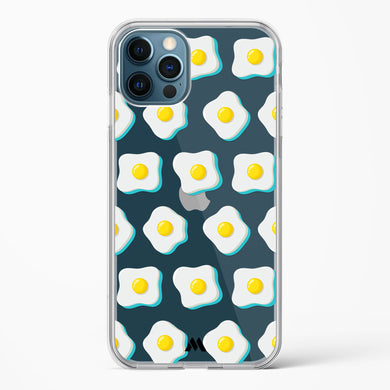 Sunny Side Up Crystal Clear Transparent Case-(Apple)
