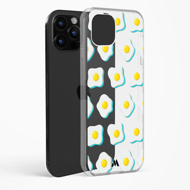 Sunny Side Up Crystal Clear Transparent Case-(Apple)