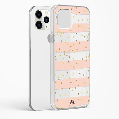 Confetti Showers Crystal Clear Transparent Case-(Apple)