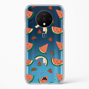 Watermelon Slices Crystal Clear Transparent Case-(OnePlus)