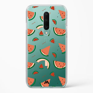Watermelon Slices Crystal Clear Transparent Case-(OnePlus)