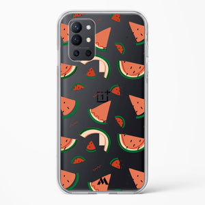 Watermelon Slices Crystal Clear Transparent Case-(OnePlus)