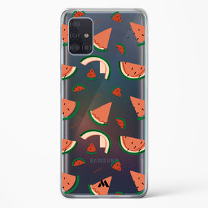 Watermelon Slices Crystal Clear Transparent Case-(Samsung)