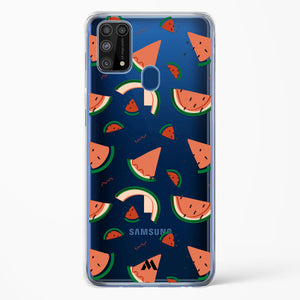 Watermelon Slices Crystal Clear Transparent Case-(Samsung)