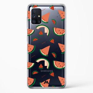Watermelon Slices Crystal Clear Transparent Case-(Samsung)