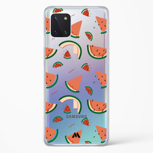 Watermelon Slices Crystal Clear Transparent Case-(Samsung)