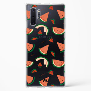 Watermelon Slices Crystal Clear Transparent Case-(Samsung)