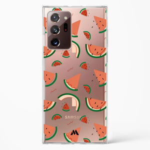 Watermelon Slices Crystal Clear Transparent Case-(Samsung)