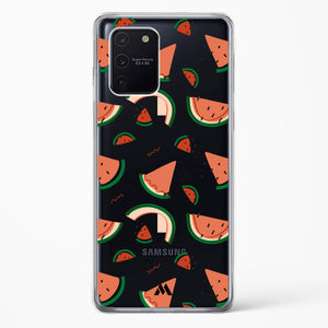 Watermelon Slices Crystal Clear Transparent Case-(Samsung)